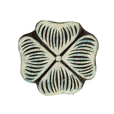 Block Print Stamp Cloverleaf M 104 NEW