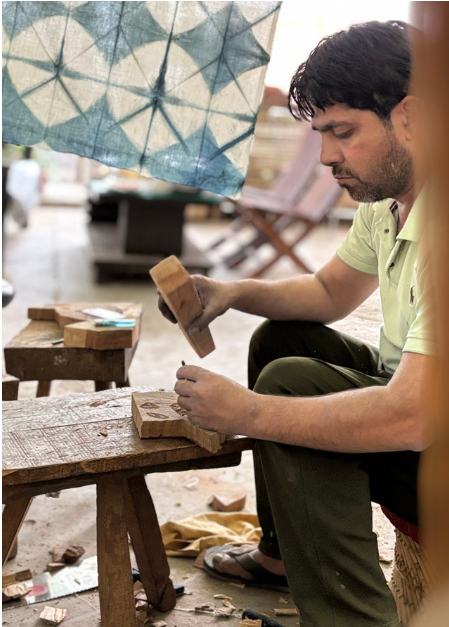 Hand-Carved Block Print Stamp 1 day Workshop