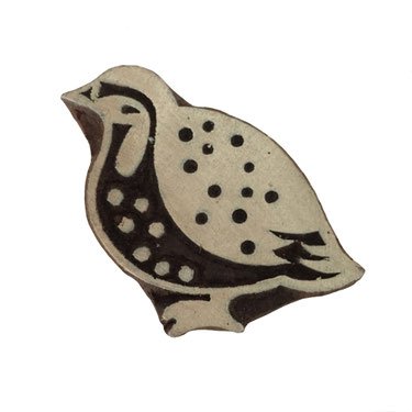 Block Print Stamp bird M 30.1 NEW