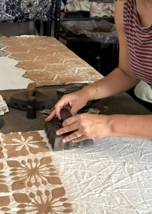 Indigo Mud Resist Block Print 1 Day Workshop