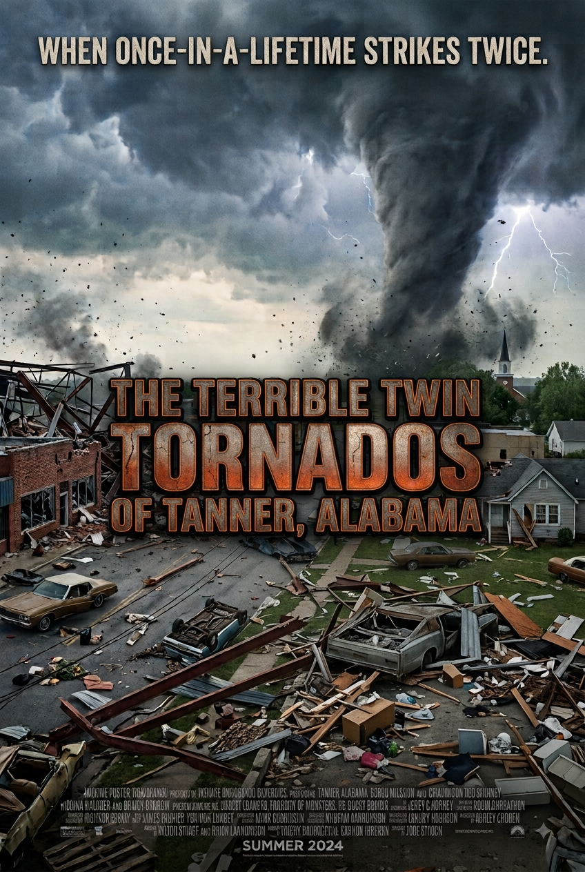 The Terrible Twin Tornados of Tanner, Alabama