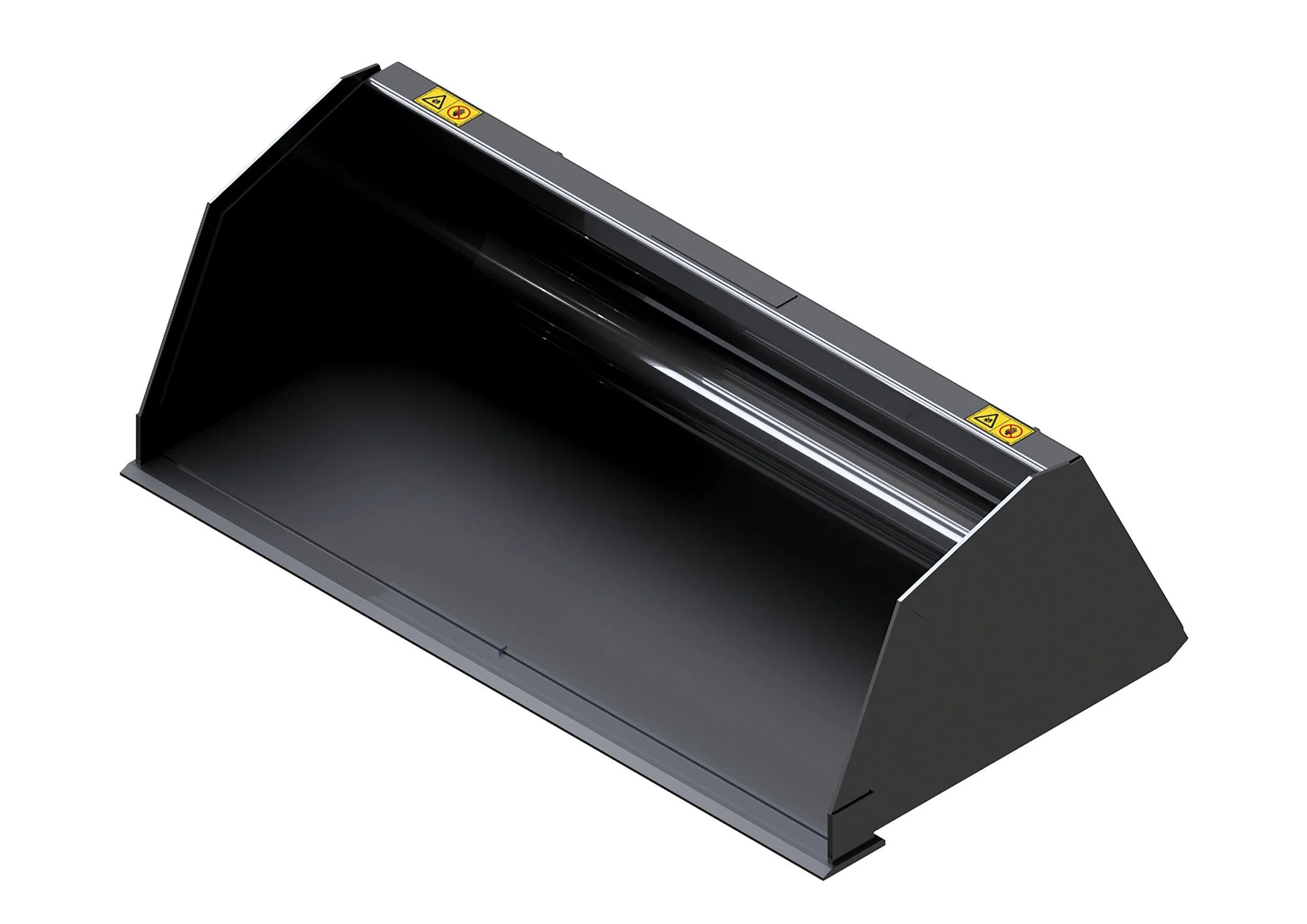 A black digital flatbed scanner with warning labels on the top edge.