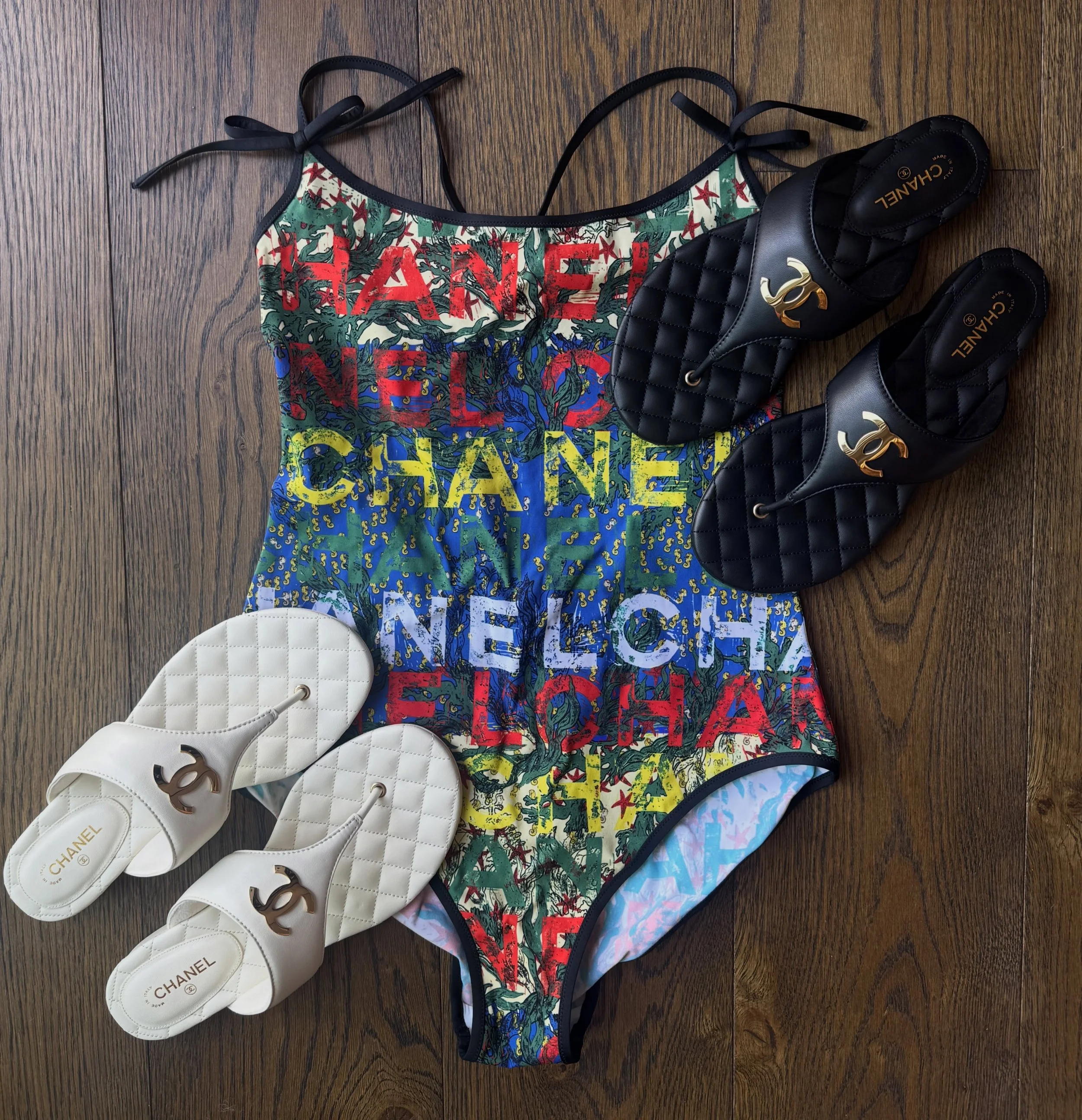 Doing summer right with a Chanel sandal pick &amp; mix✨