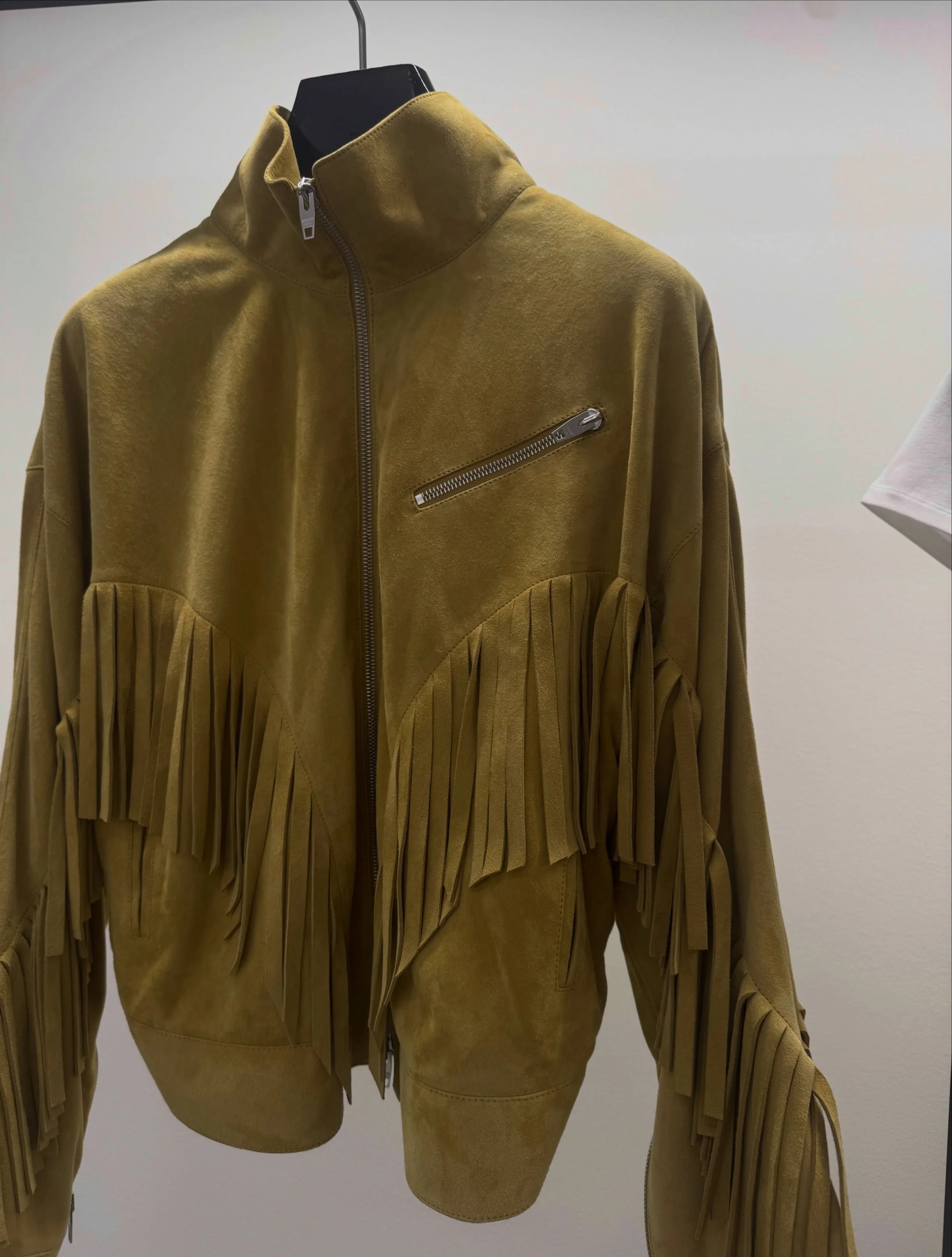 This Celine Suede Fringed Jacket is calling my name