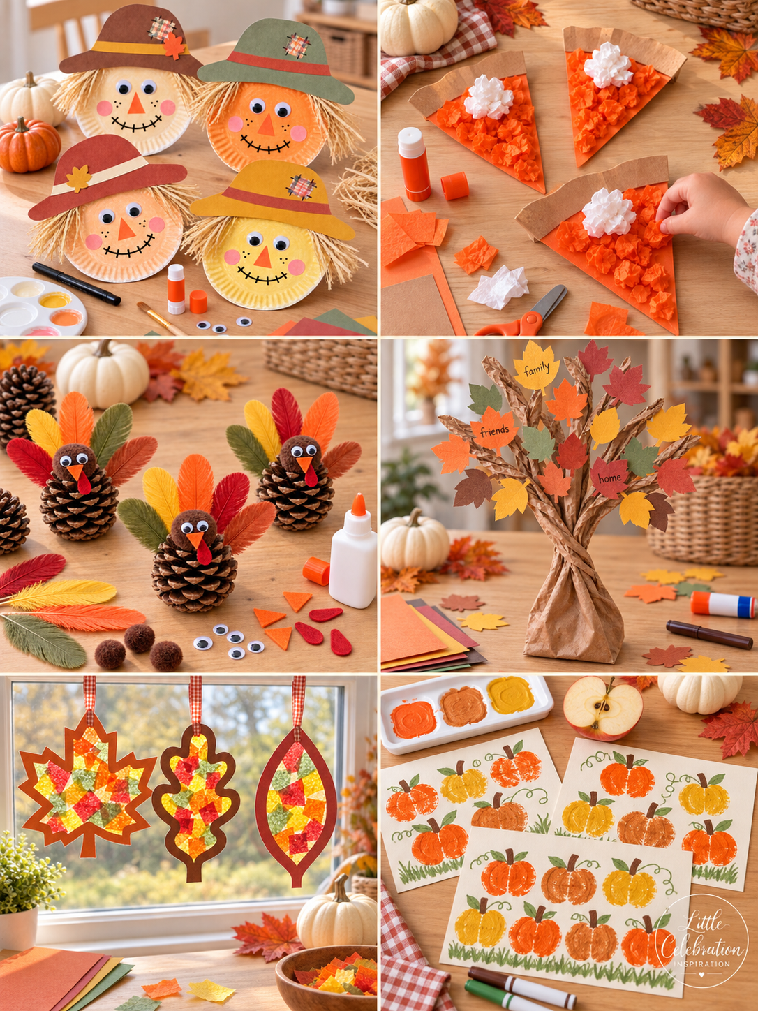 12 Easy Thanksgiving Crafts for Kids