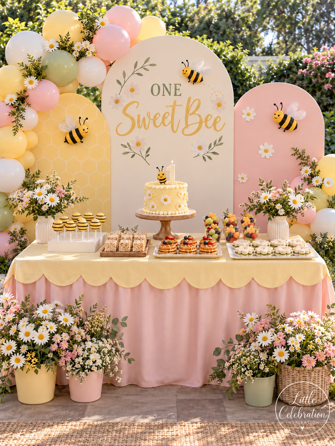 One Sweet Bee First Birthday Party Ideas