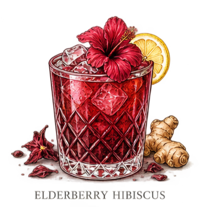 ELDERBERRY HIBISCUS