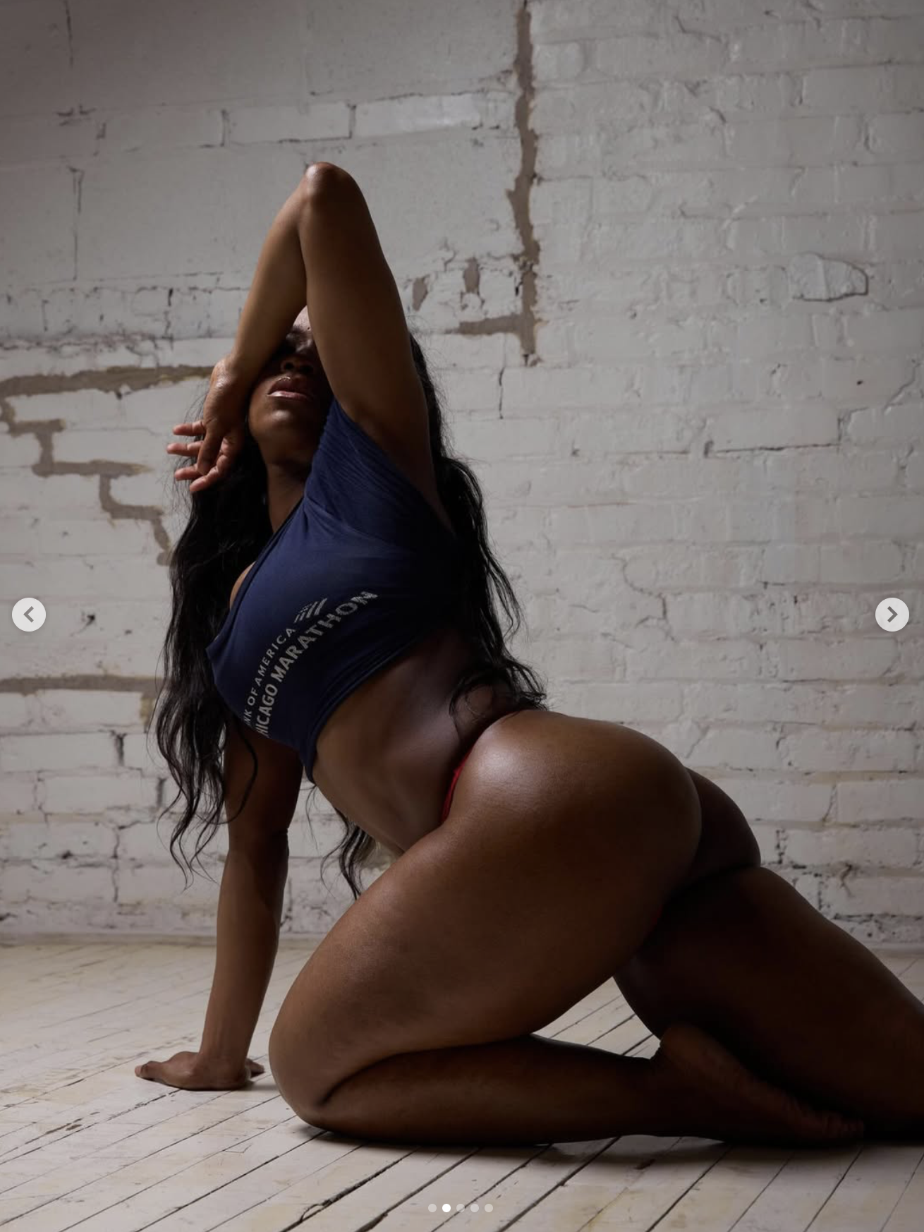 A Tally Body coaching client training in Chicago