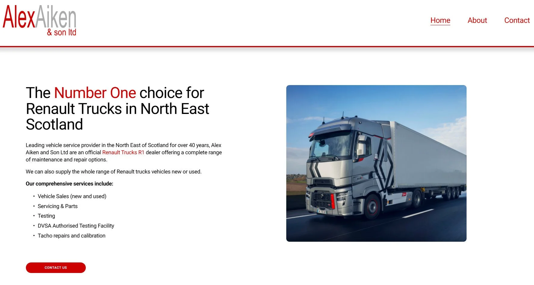 Alex Aiken's new website