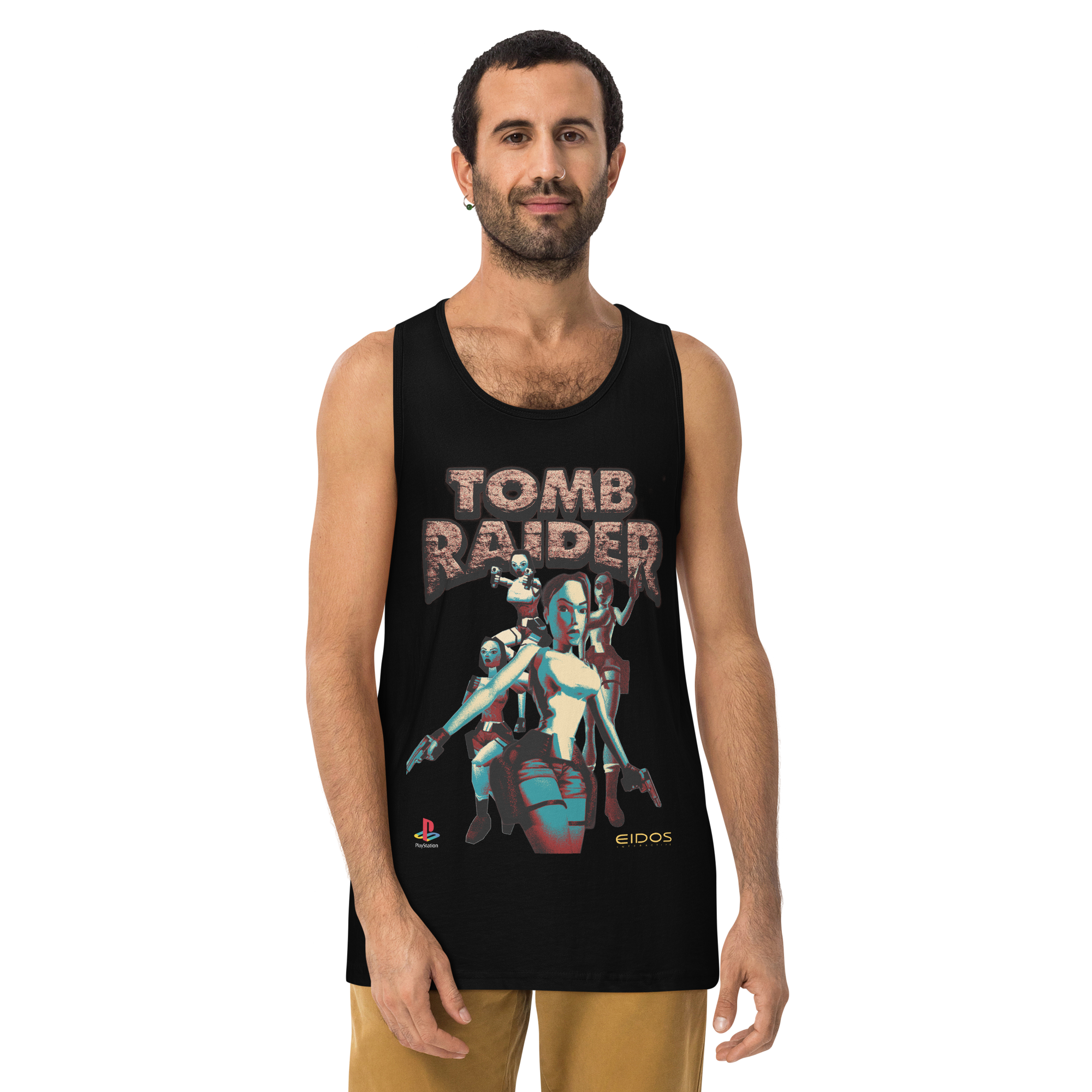 Tomb Raider 1996 Lara Croft | Island Tank Top Tee