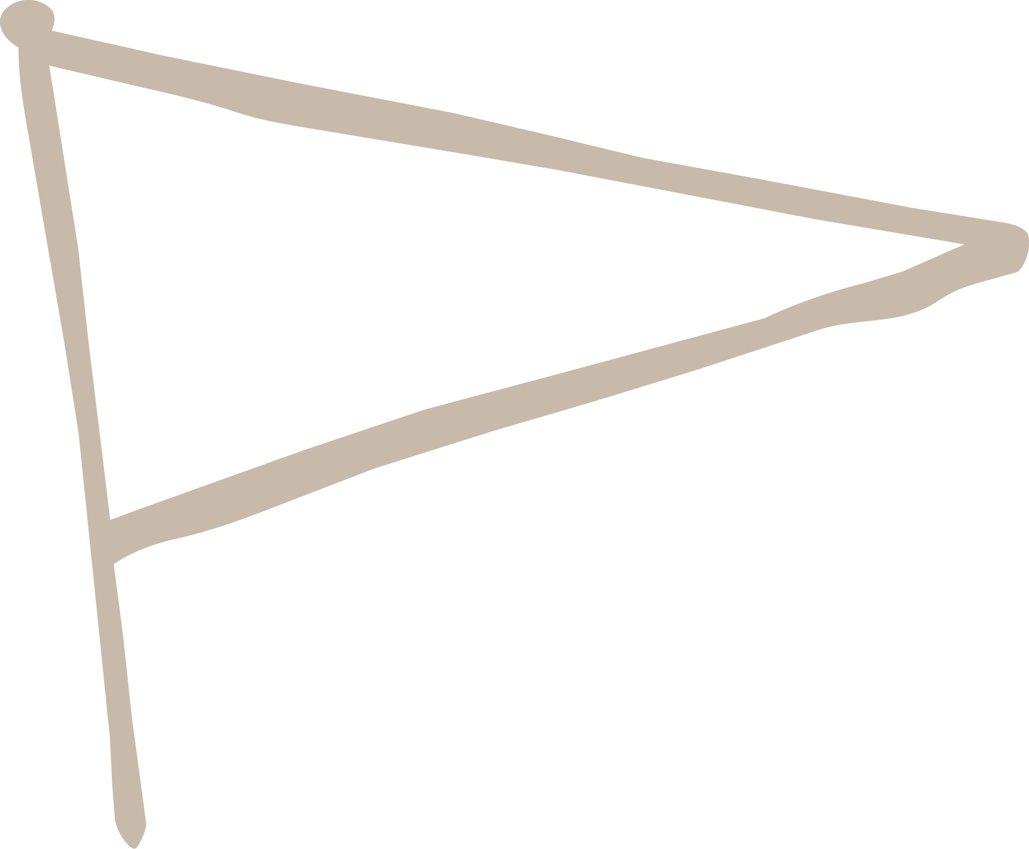 Line drawing of a theatrical or stage spotlight in beige color on a black background.