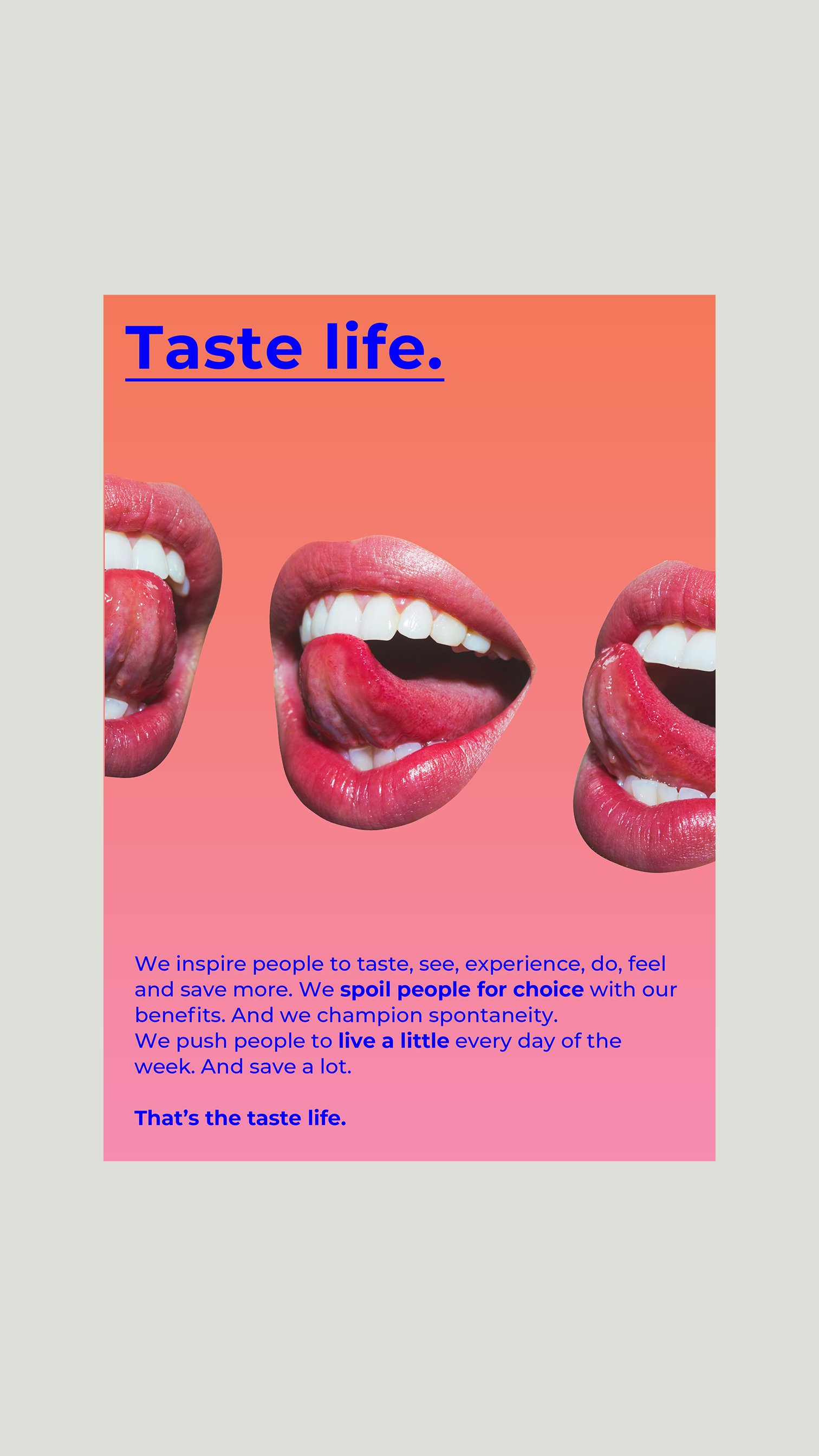 14. Tastecard
