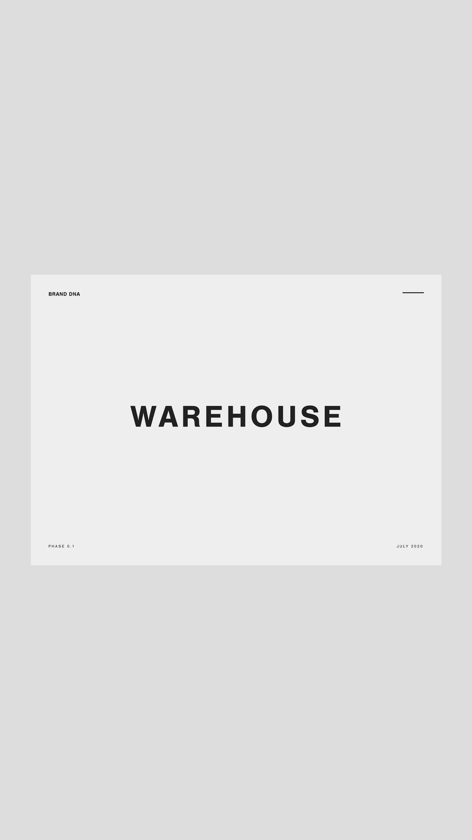 16. Warehouse
