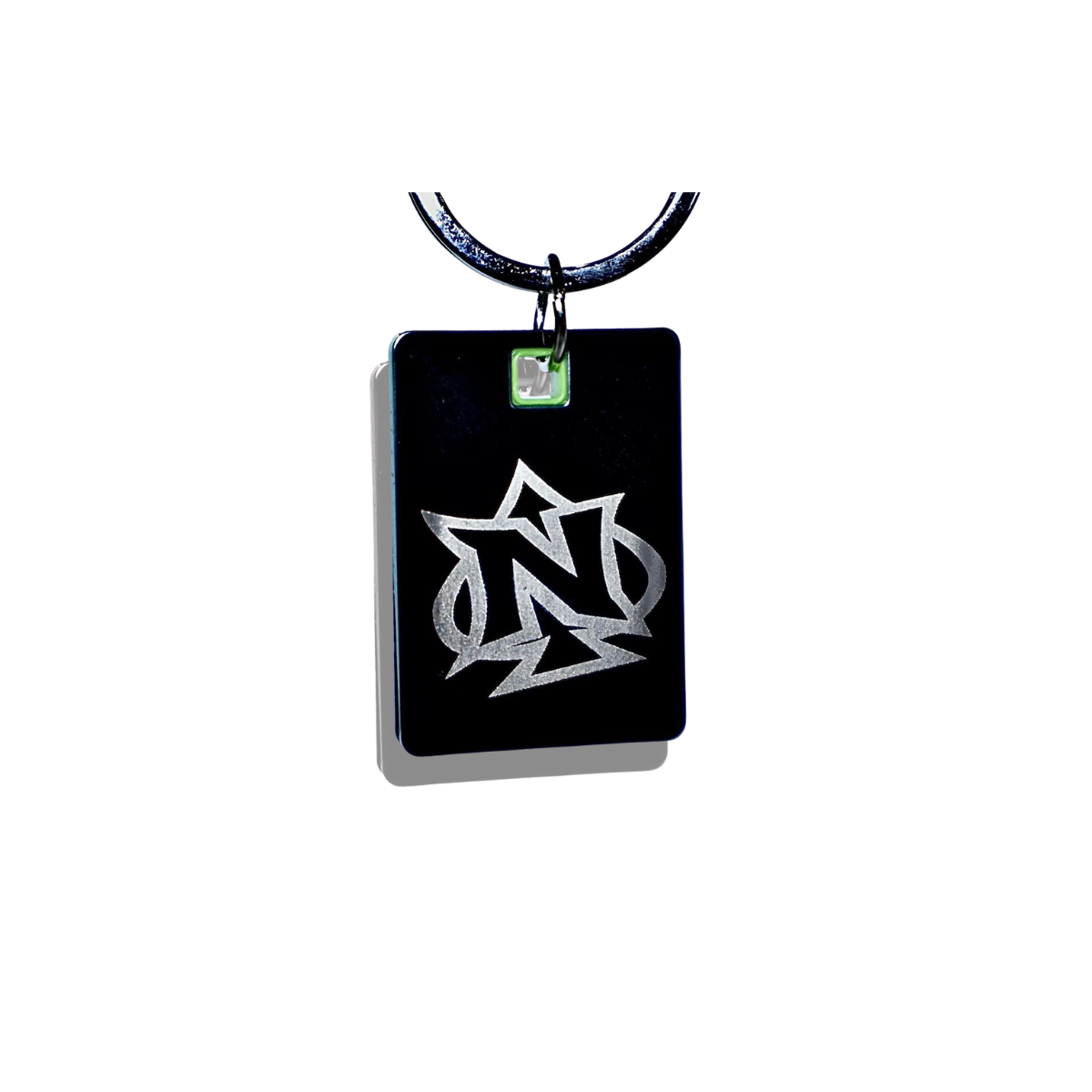 Etched Nichols Keychain