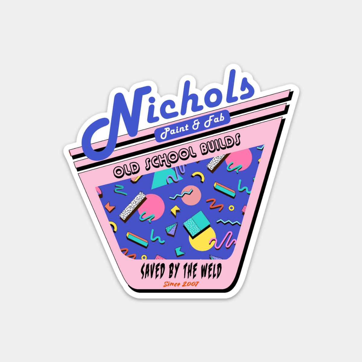 Saved by the Weld Sticker