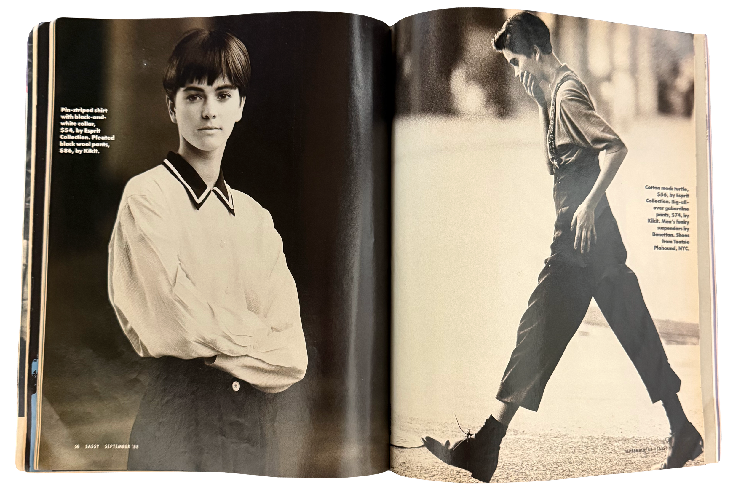 1988 Sassy Magazine Fashion Spread
