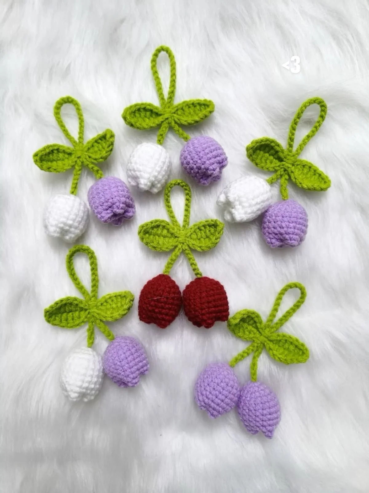 Tulip Bag Charm