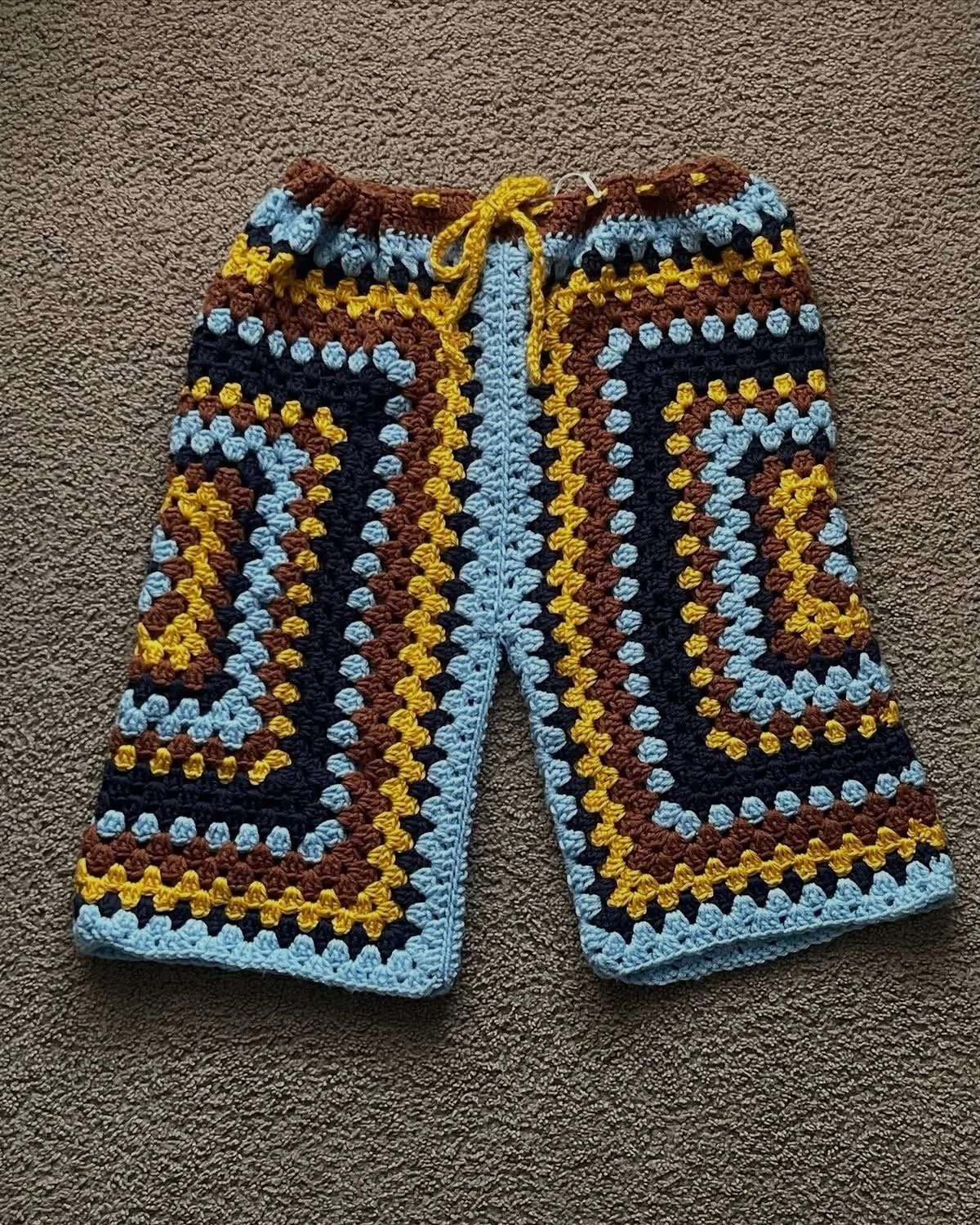 Granny Square Shorts