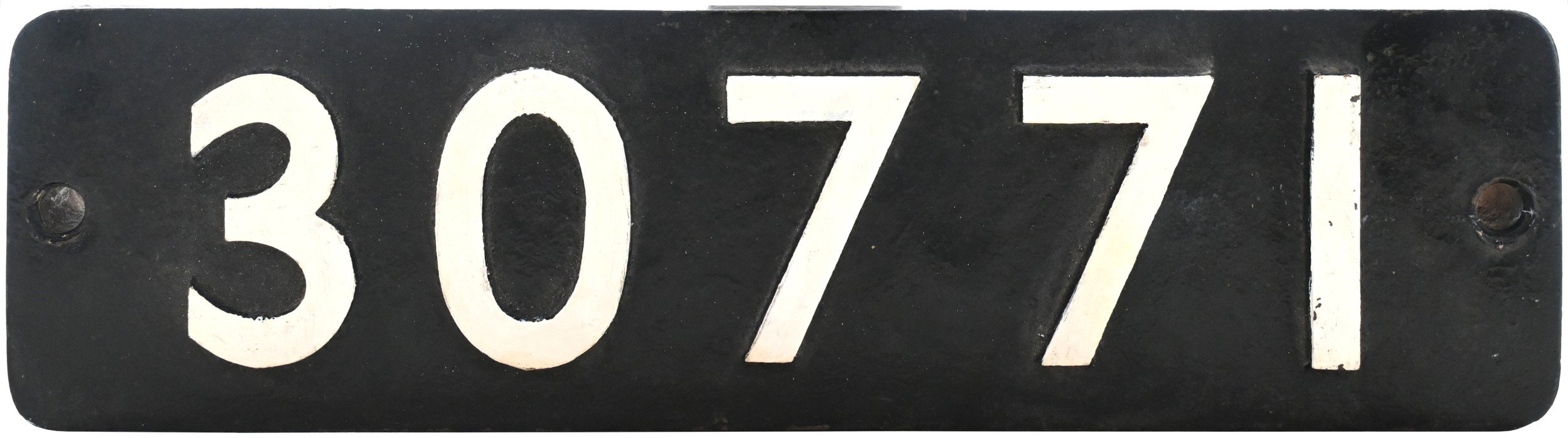 Locomotive Smokebox Numberplate 30771