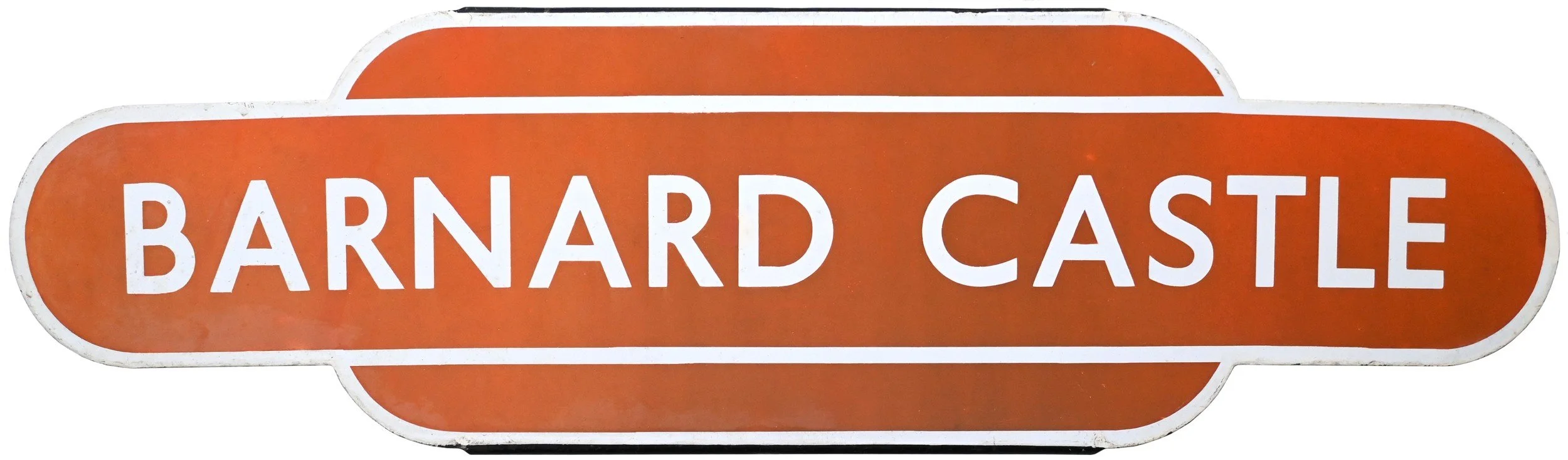 Sign indicating Barnard Castle.