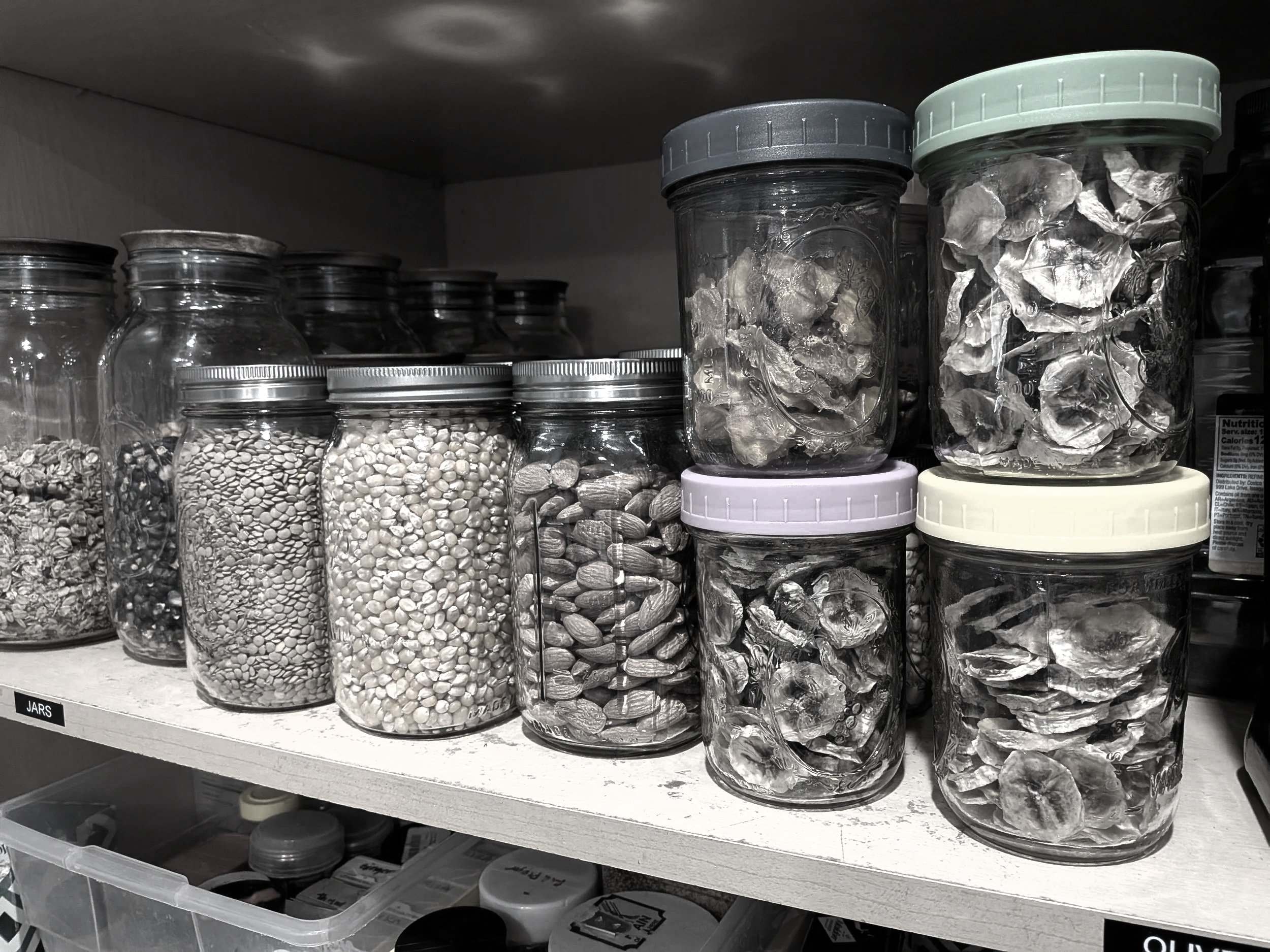 organizing in your pantry