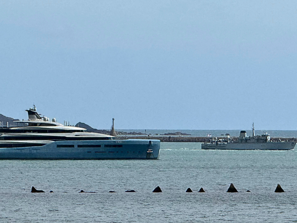 The dragon guarding Plymouth Sound