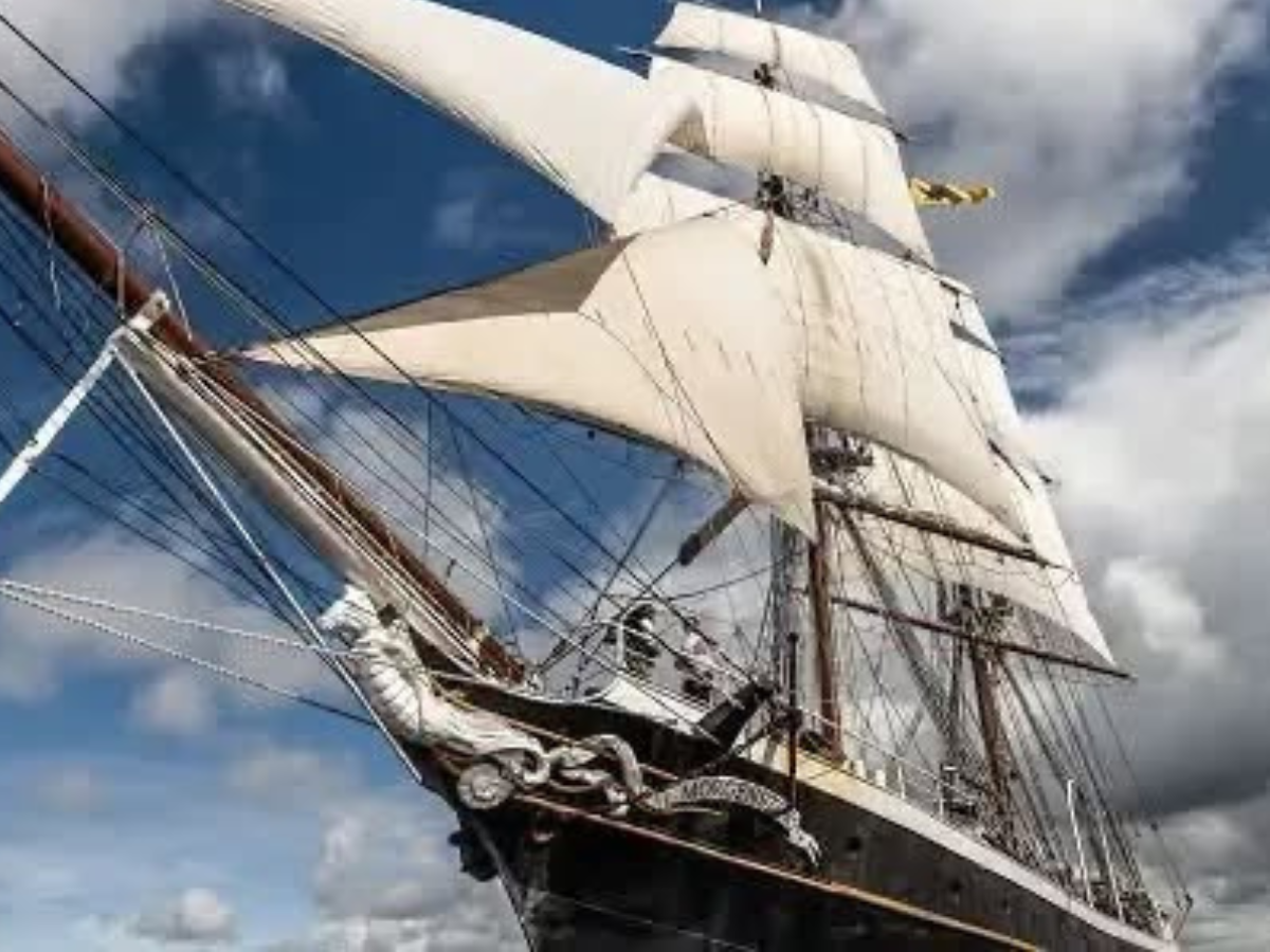 A magnificent Dutch tall ship