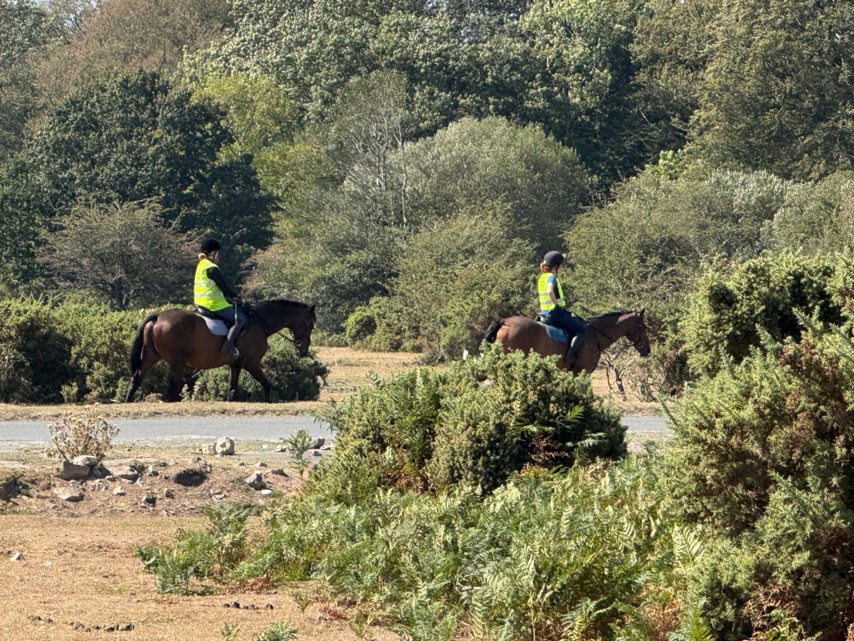 Horse Riders at Harrowbeer