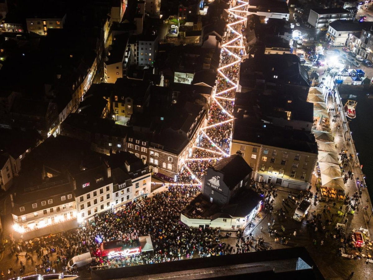 Barbican Christmas Lights 