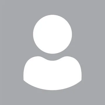 Placeholder avatar icon of a person with a circular head and shoulders
