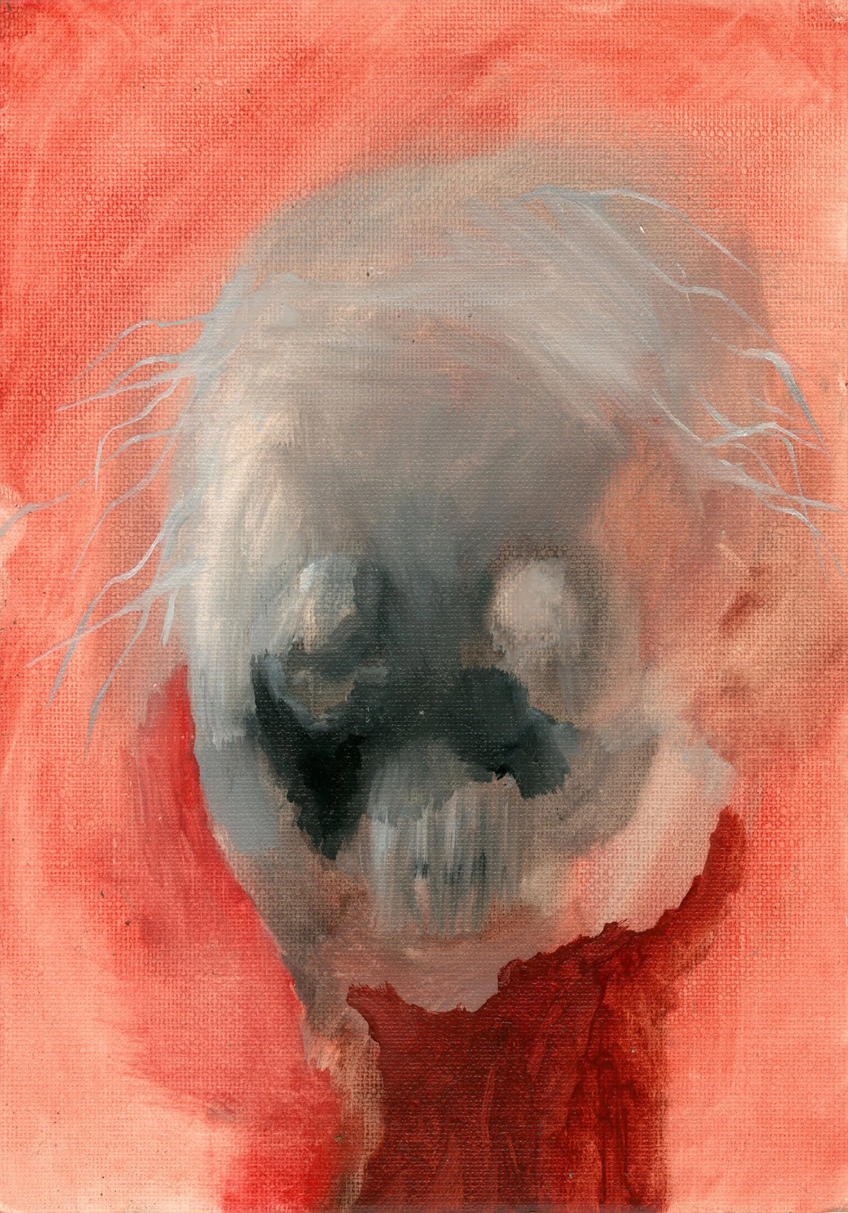 UNTITLED,
2025,
Oil on paper,
27 × 19 cm
