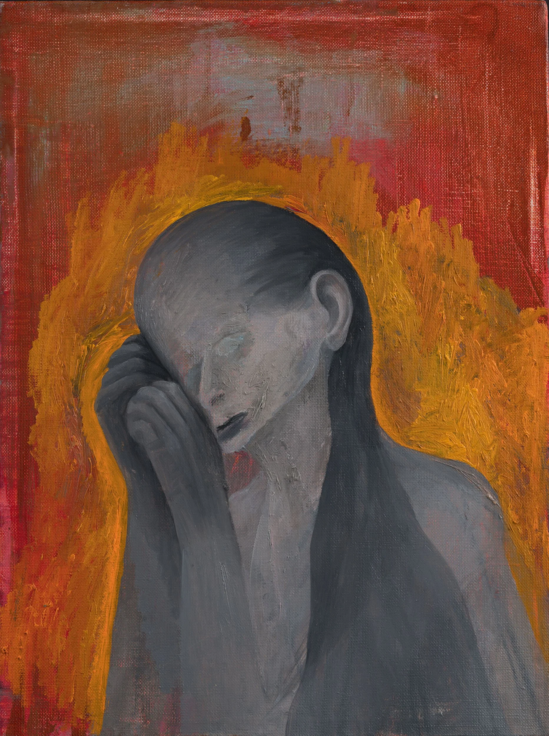 UNTITLED,
2021—2022,
Oil on canvas,
30 × 40 cm
