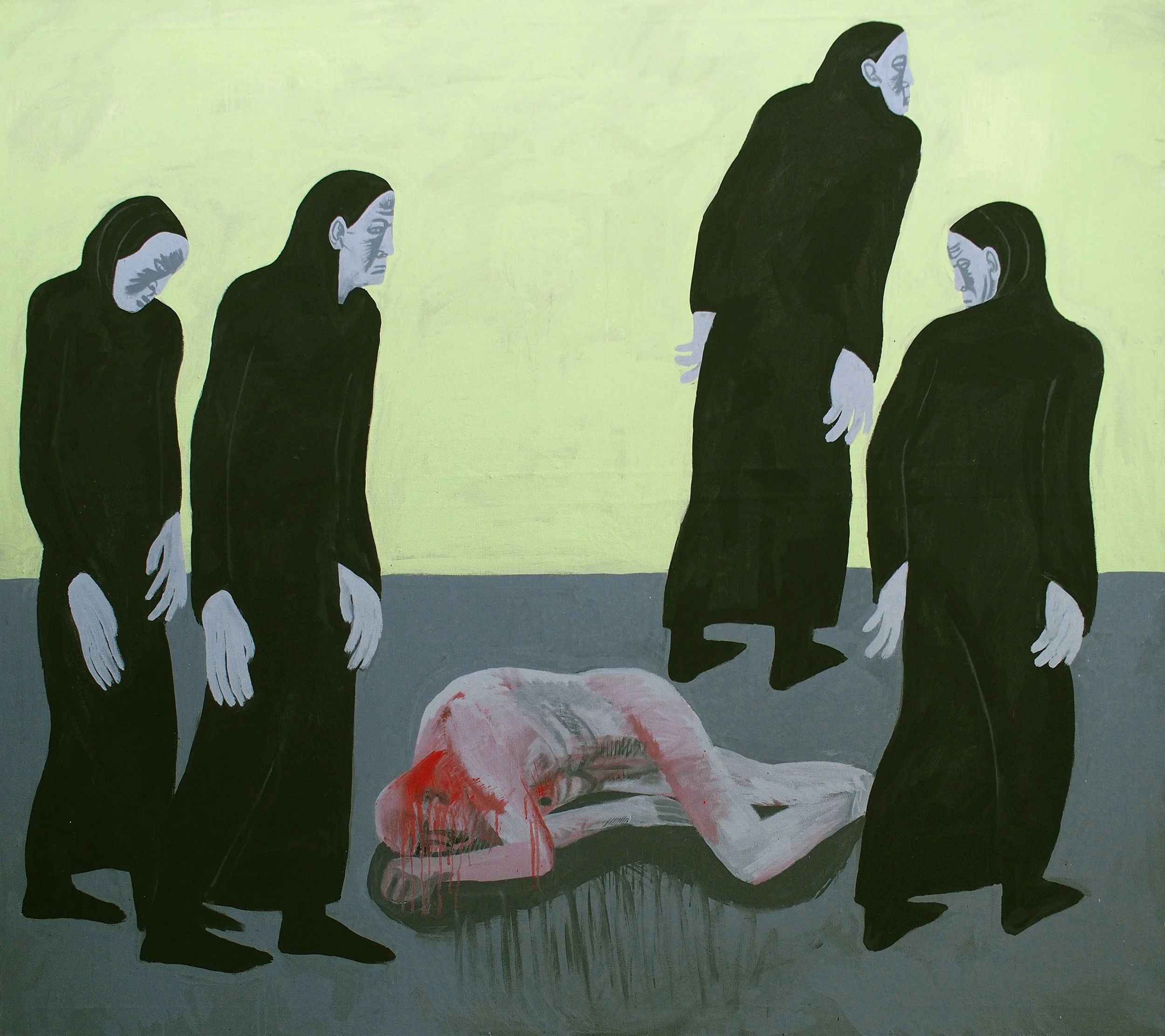 UNTITLED
2017
Acrylic on canvas
133 × 150 cm
