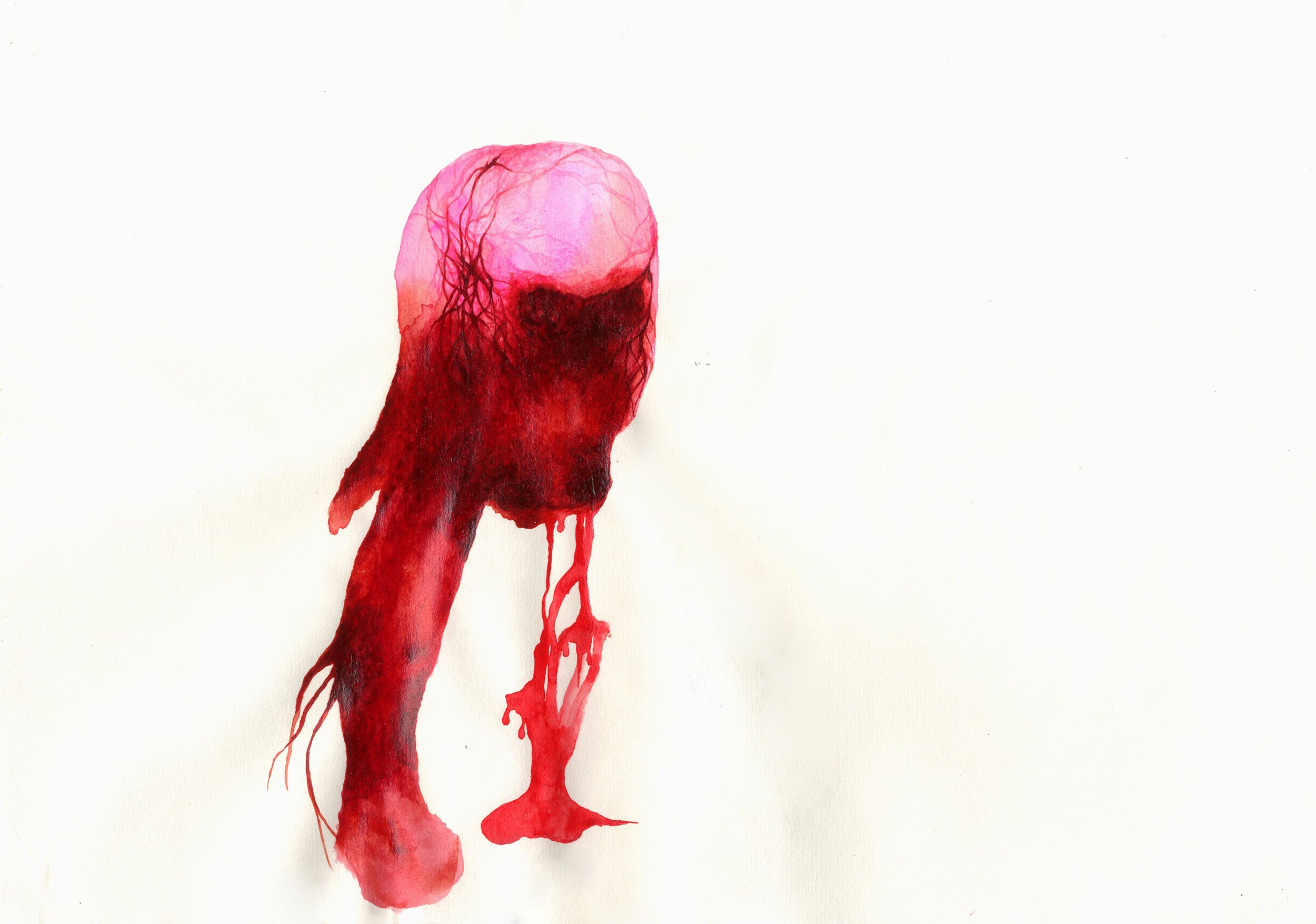 UNTITLED,
2023,
Watercolour on paper,
21 × 29,7 cm
