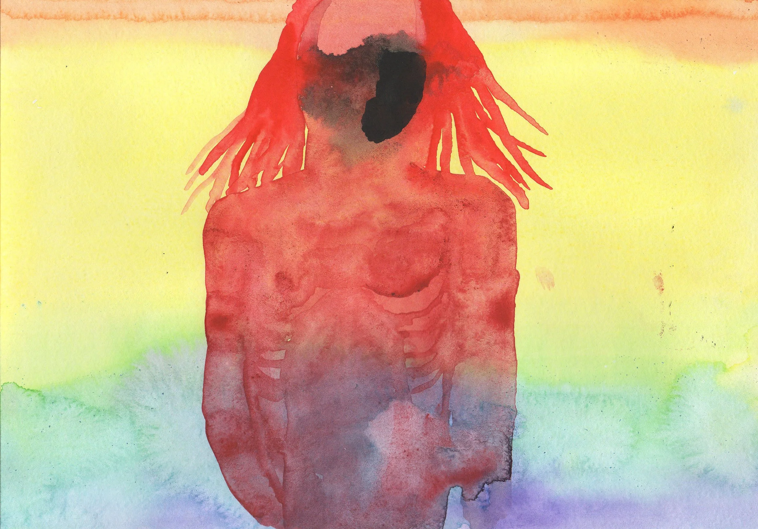 UNTITLED,
2020,
watercolour on paper,
21 × 29.7 cm

