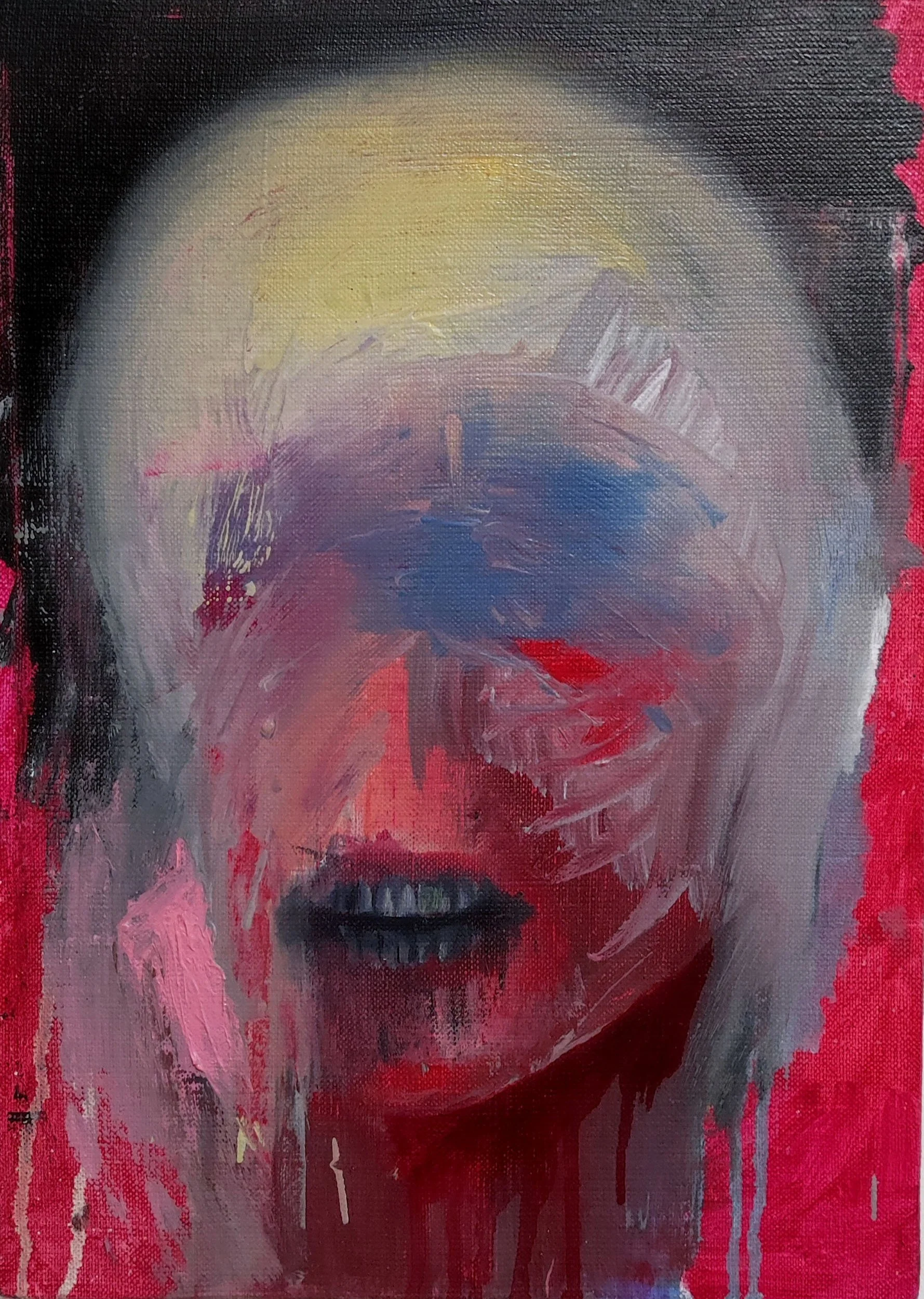 UNTITLED,
2021,
Oil on canvas,
25 × 35 cm
