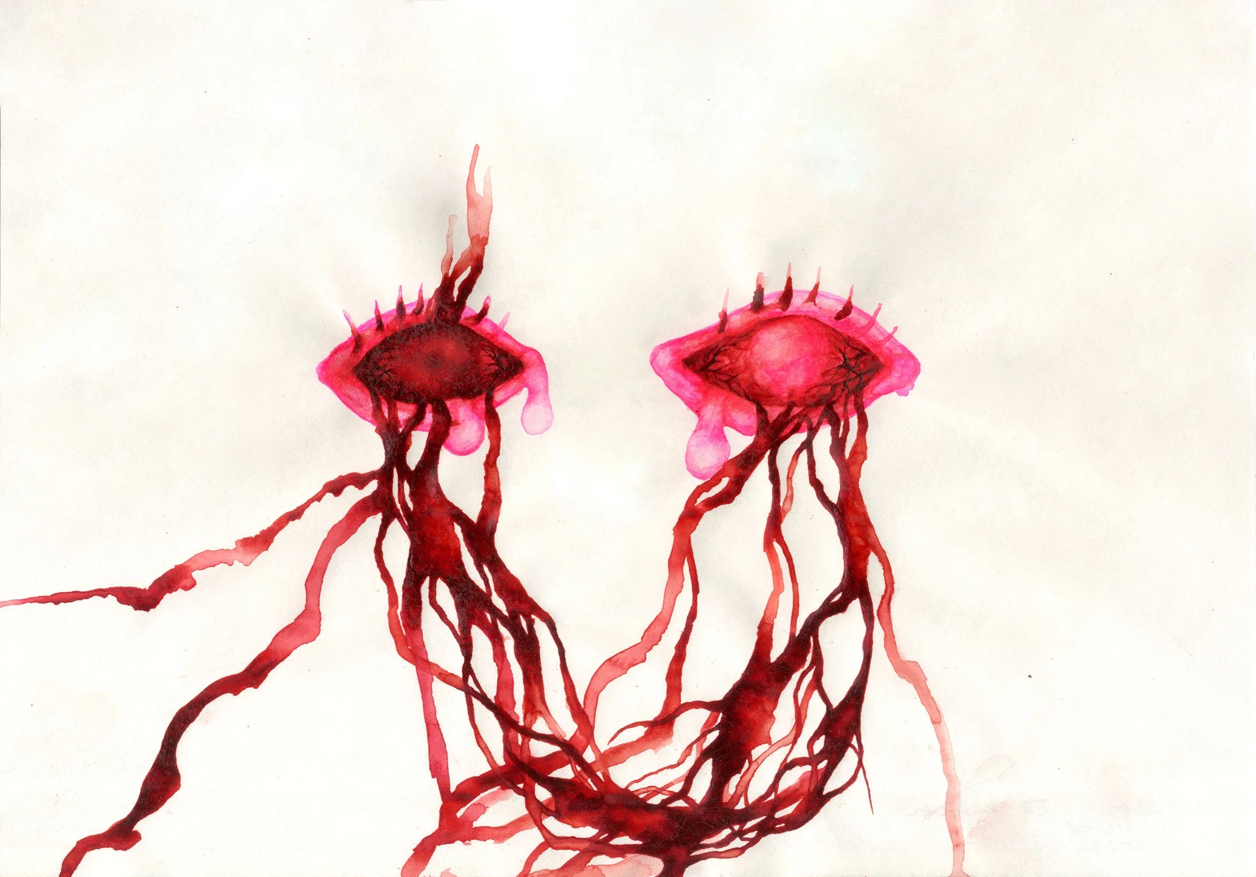 UNTITLED,
2023,
Watercolour on paper,
21 × 29,7 cm
