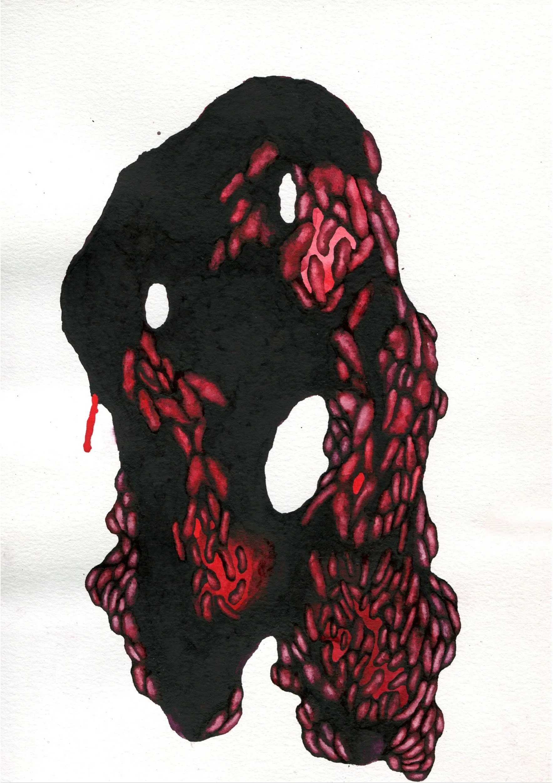 UNTITLED,
2025,
Watercolour on paper,
29,7 × 21 cm
