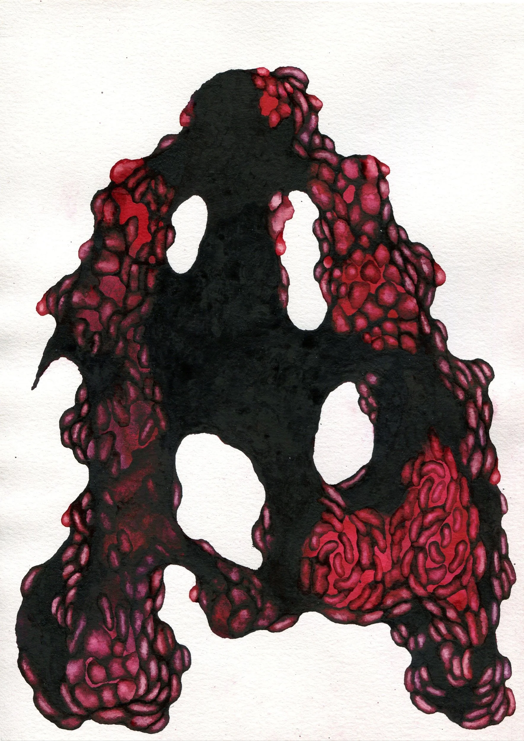 UNTITLED,
2025
Watercolour on paper
29,7 × 21 cm
