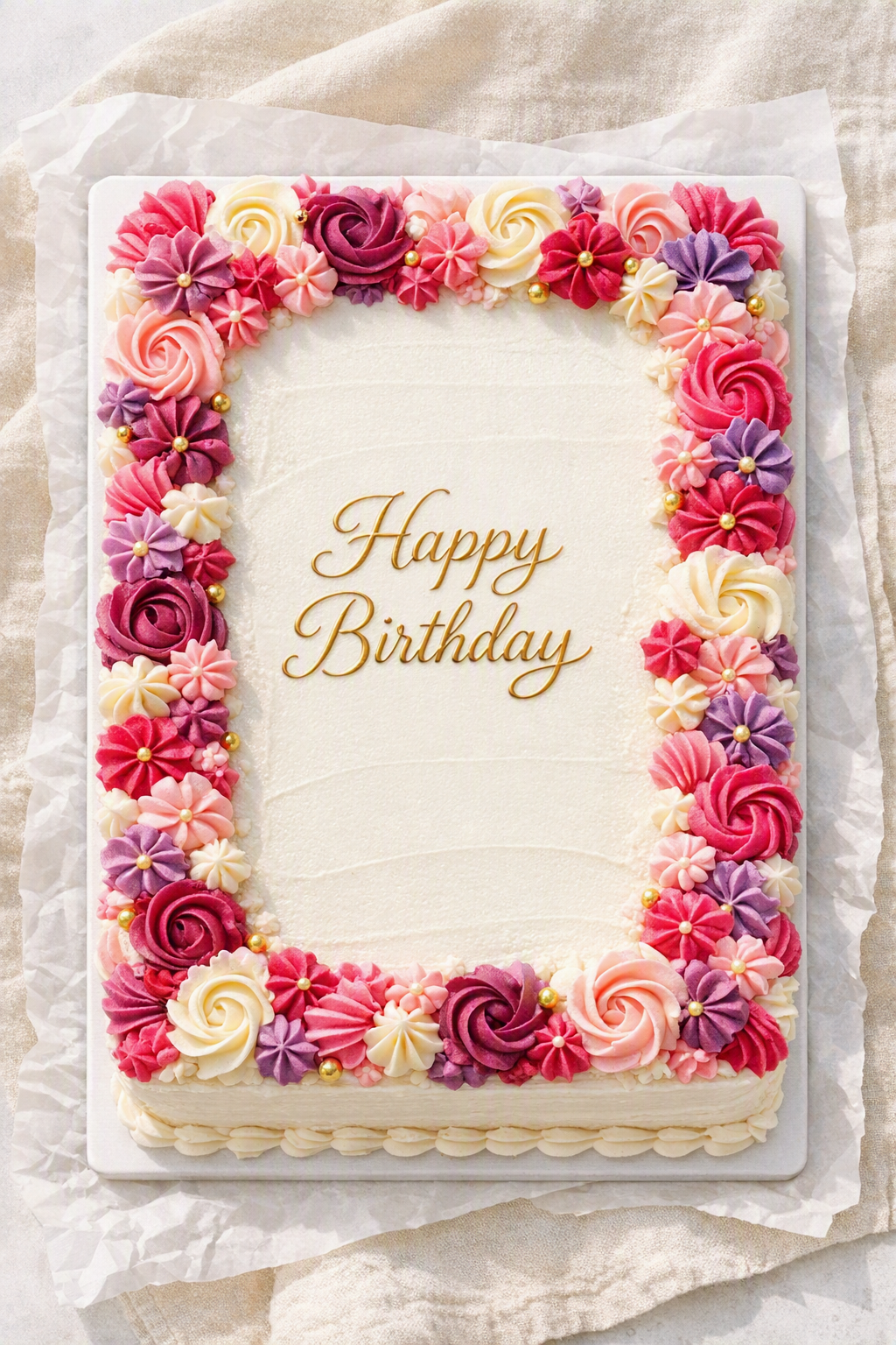 Celebration Sheet Cake