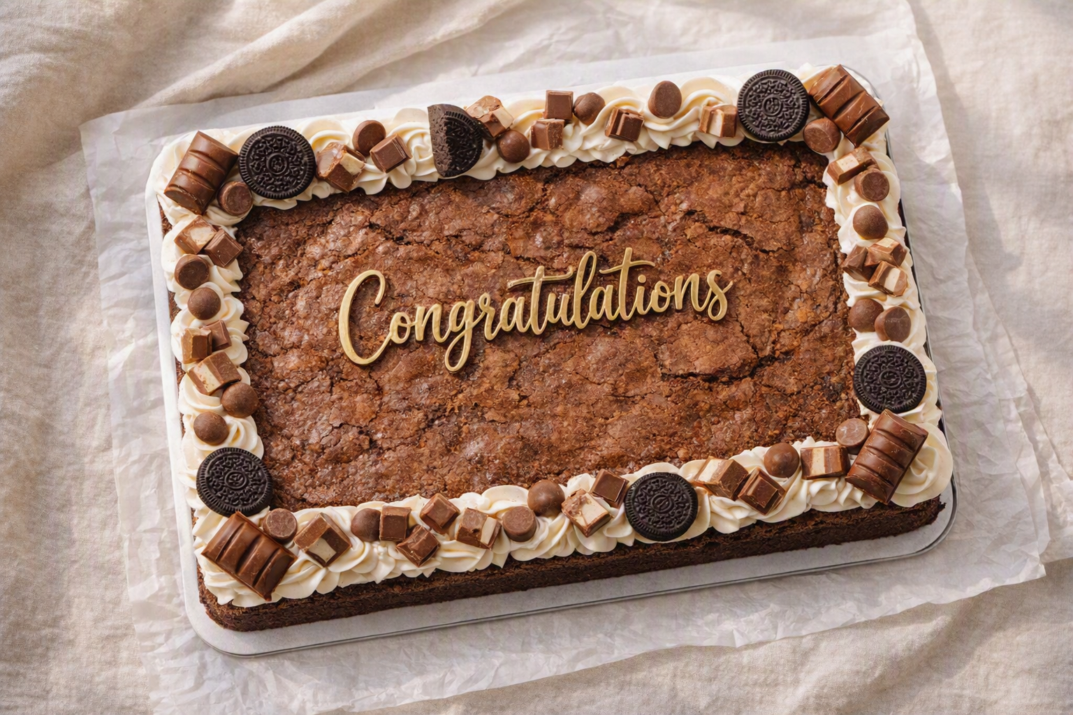 Brownie Tray Bake