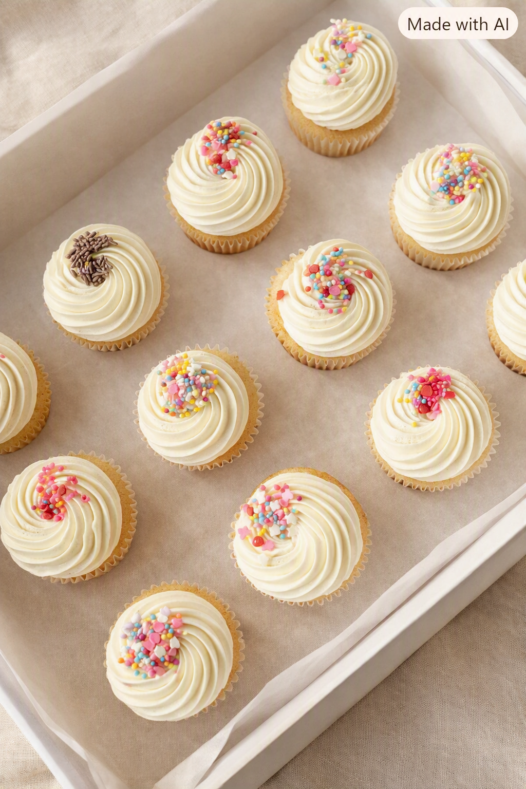 Mini Cupcakes - Box of 12