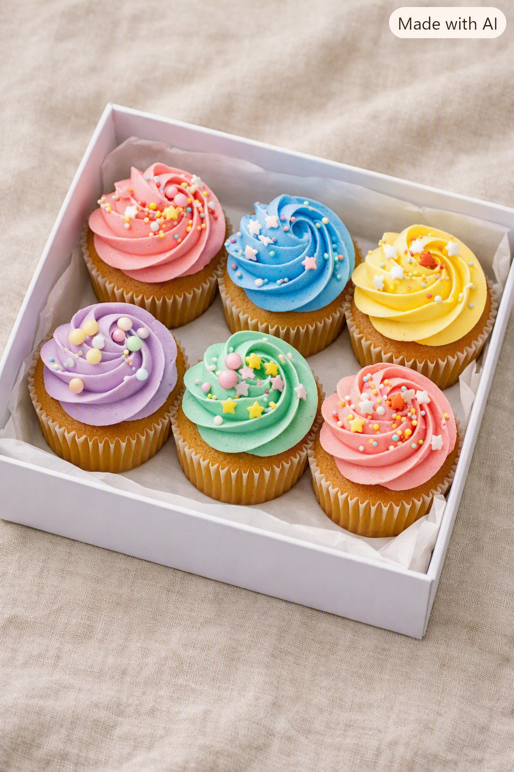 Cupcakes - Box of  6 or 12