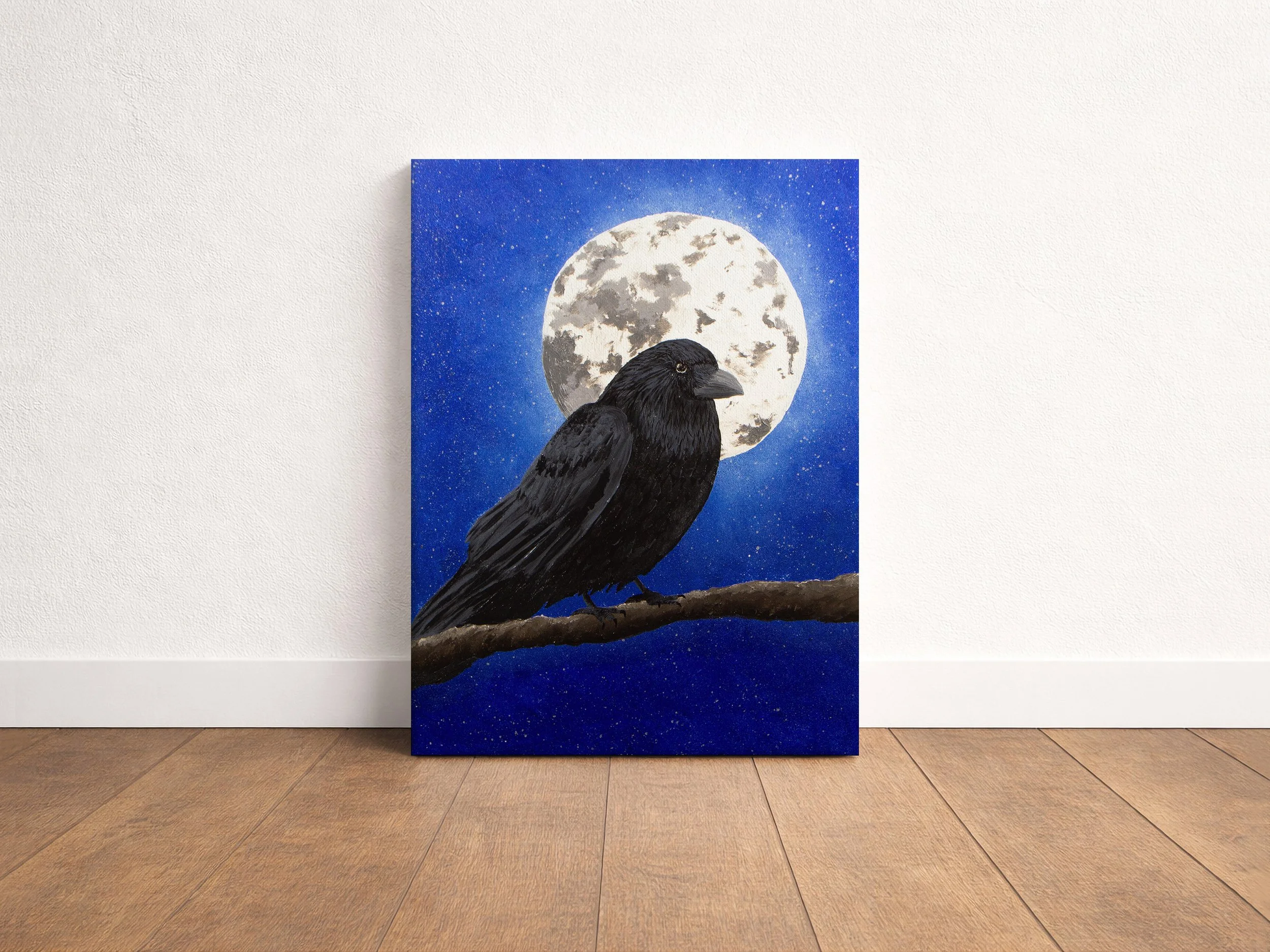 Moonlit Feathers