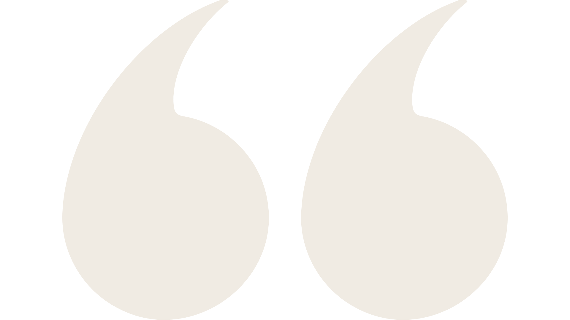 Two black and white quotation marks facing opposite directions.