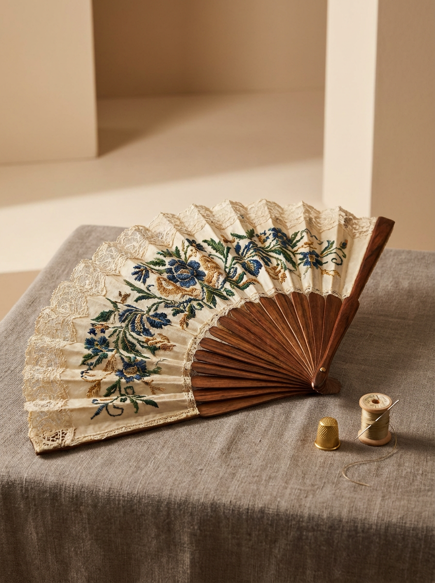 Lace Hand Fan