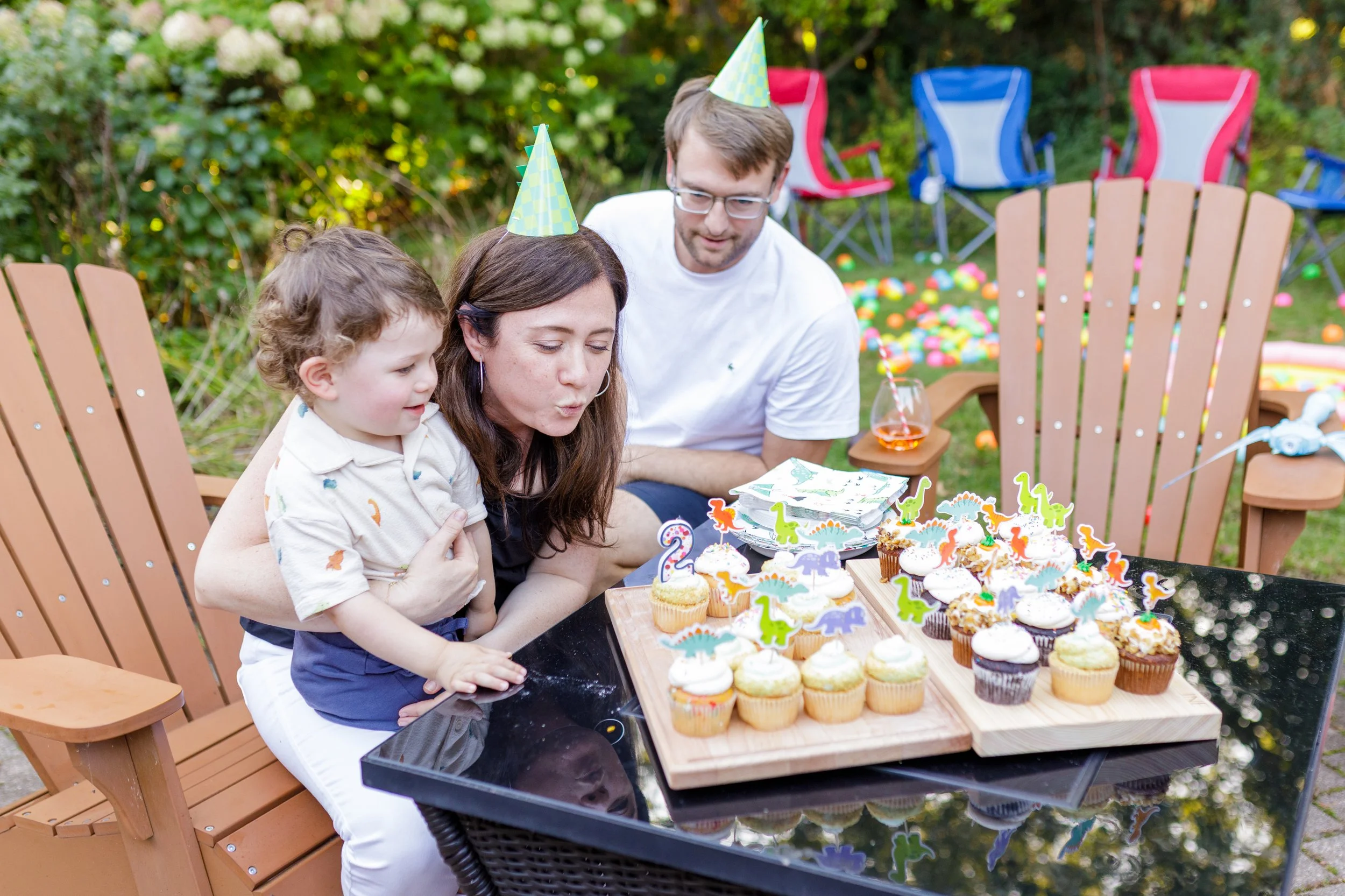 Handmade children's party decorations