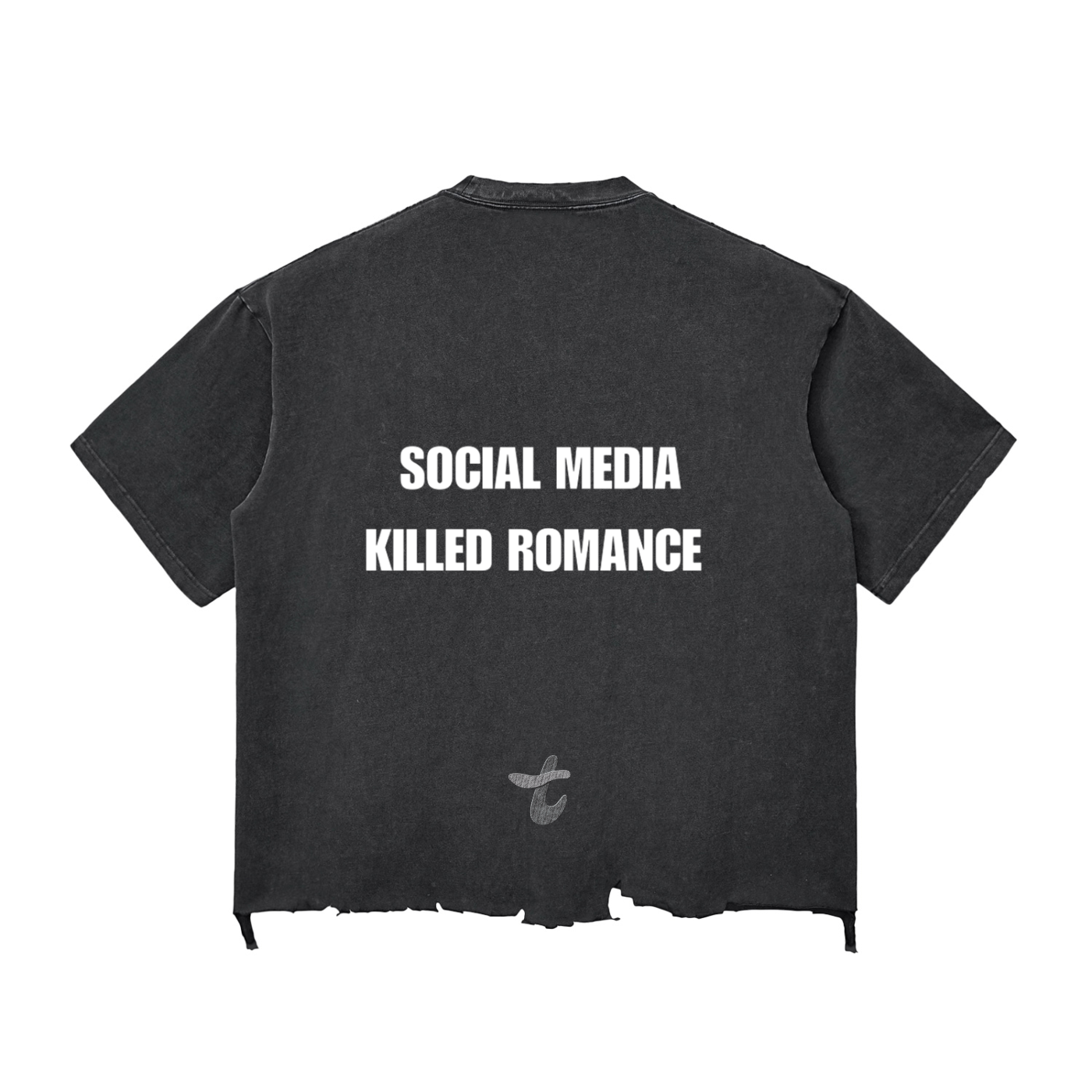 SOCIAL MEDIA KILLED ROMANCE Tee