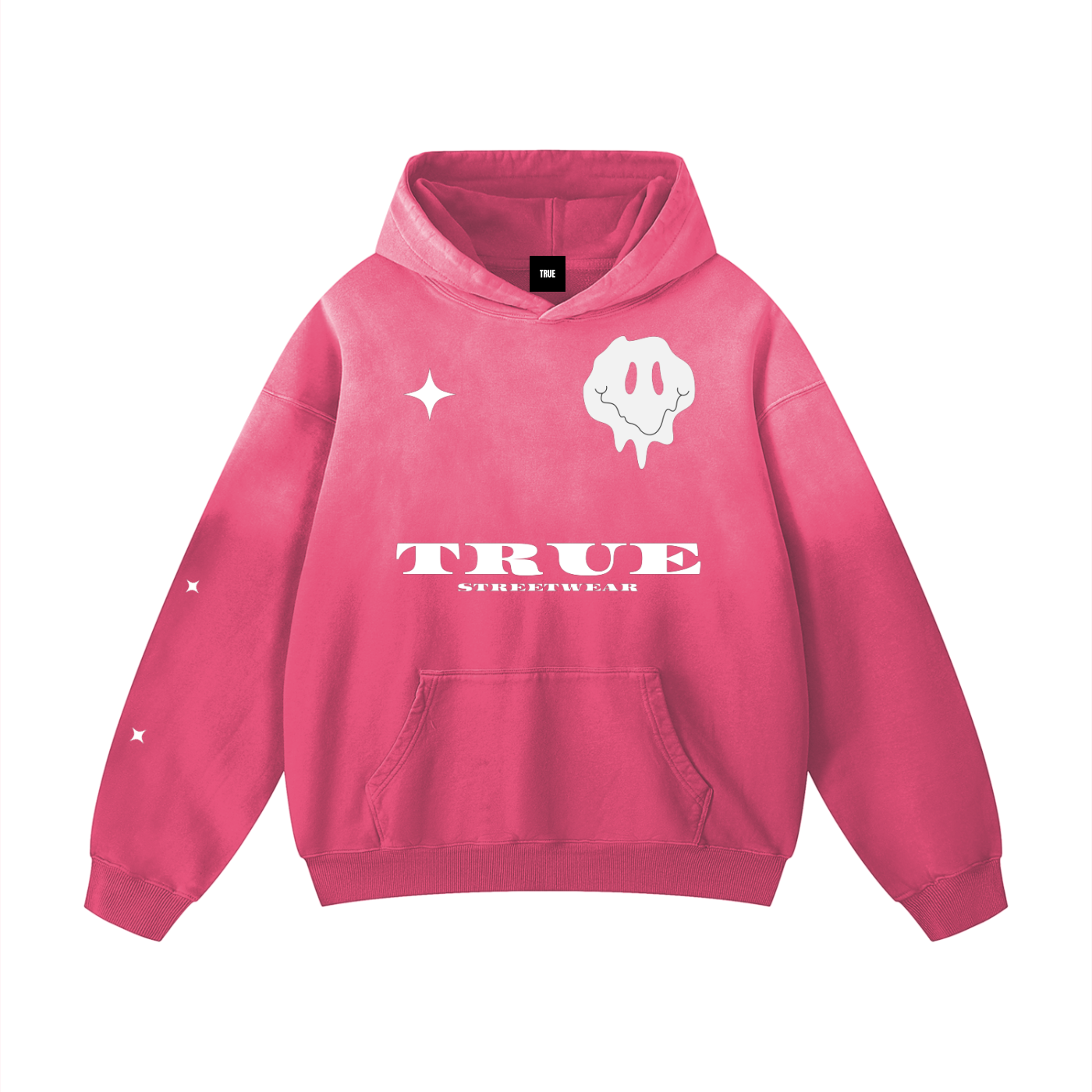 Sunfade Pink Oversized Hoodie