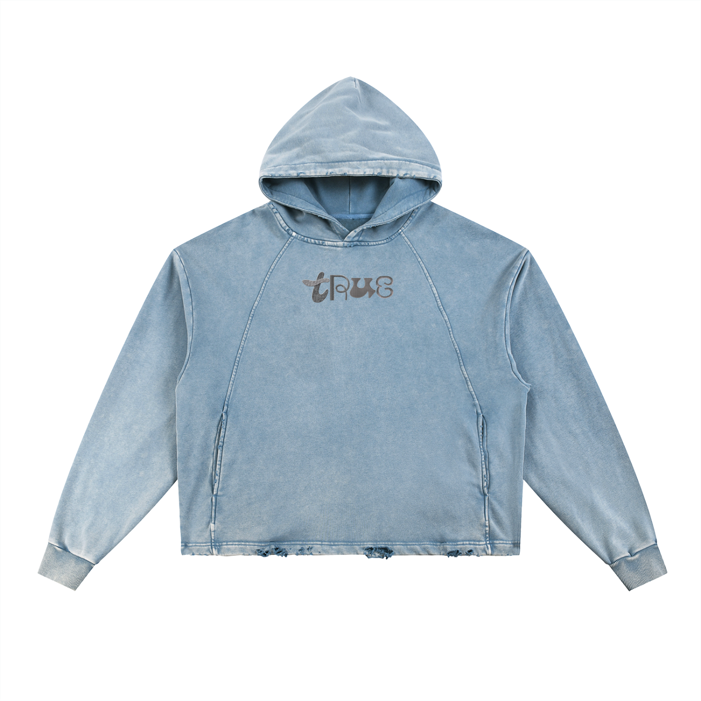 Vintage Blue Hoodie